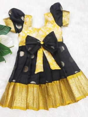 Organza silk frock